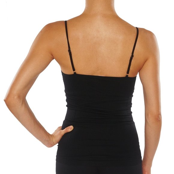 Tank Top Attached Bra adjustable straps - Picture 2 of 4